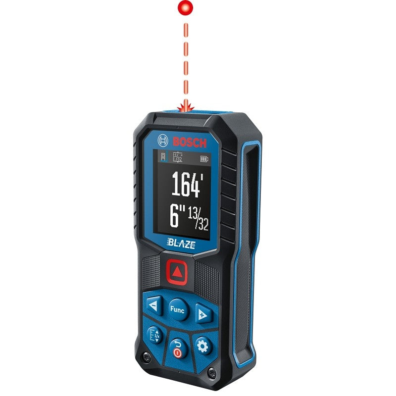 Bosch BLAZE GLM165-22 Laser Measure, Functions: Real-Time Length, Distance, Area, Volume, Indirect Measurements, 165 ft