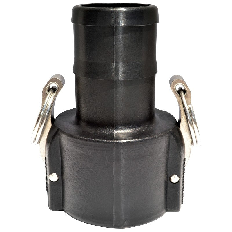 Green Leaf 300C Camlock Coupling, 3 in, Female Coupler x Hose Barb, Plastic