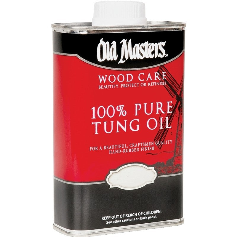 Old Masters 90001 Tung Oil, Liquid, 1 gal, Can (Pack of 4)