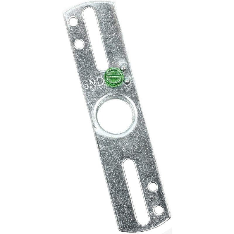 Jandorf 60209 Flat Crossbar, 4 in L Dimensions, Specifications: 3/8 IP Thread, Zinc