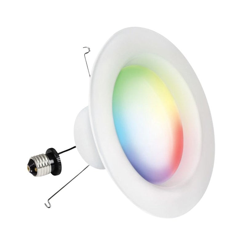 Feit Electric LEDR6/RGBW/AG/RP Smart Wi-Fi Enabled 6 Downlight, 75W Replacement, 1000 Lumens, Tunable White Color Temp and RGBW Color Changing