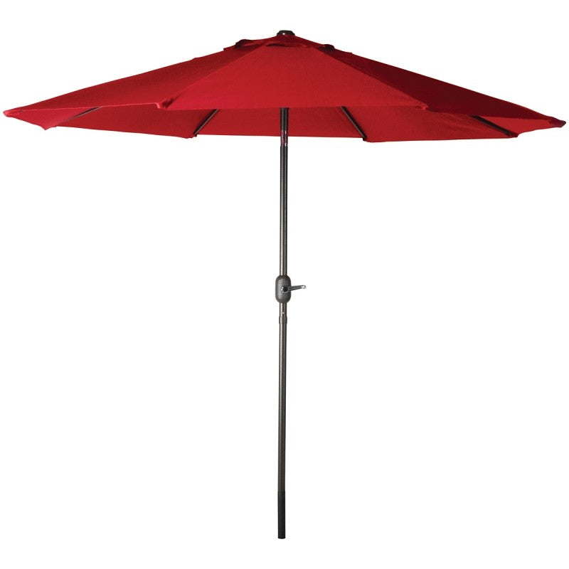 Seasonal Trends 60034 Crank Umbrella, 92.9 in H, 107.9 in W Canopy, 107.9 in L Canopy, Round Canopy, Steel Frame
