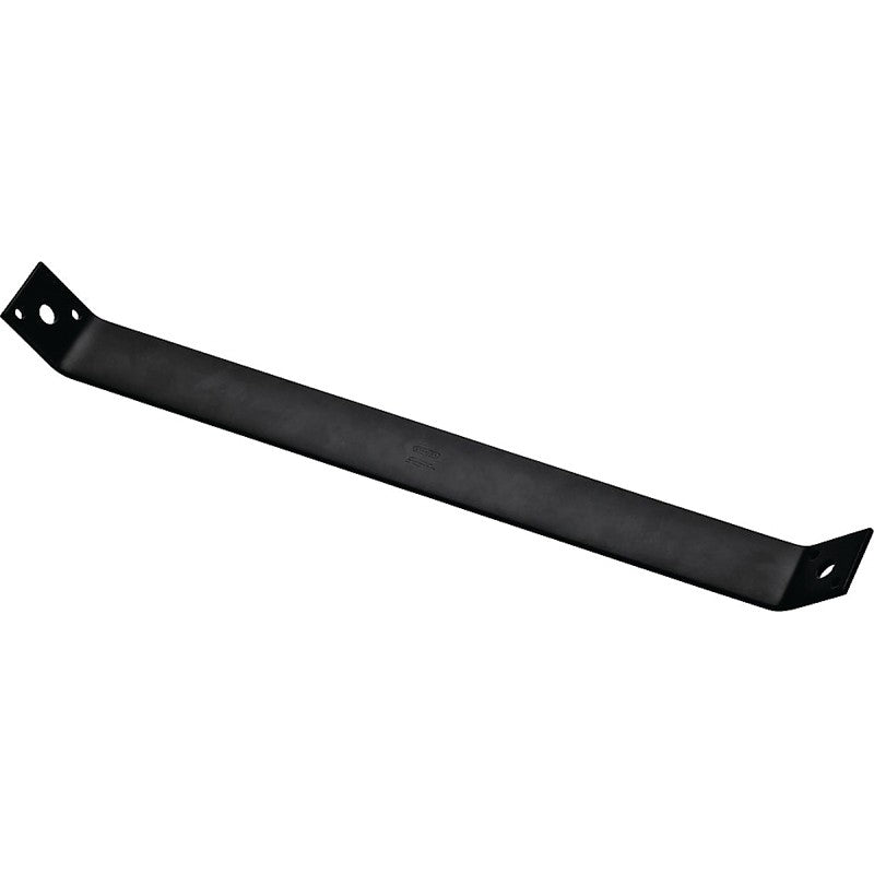 National Hardware N351-473 Strap Brace, 16.3 in L, 1-1/2 in W, 1/8 in Gauge, Steel, Powder-Coated