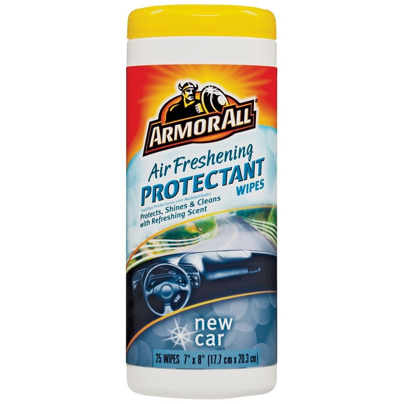 Armor All 78533 Cleaning Wipes Can, New Car, 25-Wipes