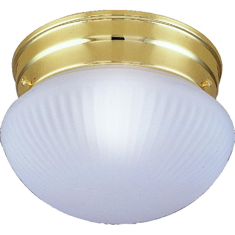 Boston Harbor F13BB01-68623L Single Light Round Ceiling Fixture, 120 V, 60 W, 1-Lamp, A19 or CFL Lamp