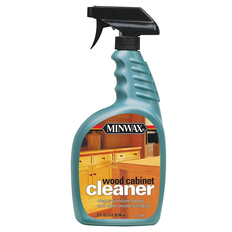 Minwax 521270004 Wood Cabinet Cleaner, 35 oz Bottle, Liquid