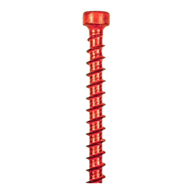 Simpson Strong-Tie Strong-Drive SDWC SDWC15600-KT Truss Screw Kit, 6 in L, Cap Head, 6-Lobe Drive, Type-17 Point, Orange