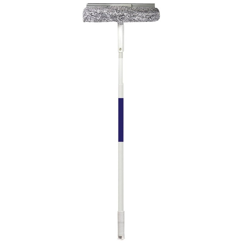 Unger 975600 Squeegee and Scrubber Kit, 5 ft. pole, Gray/White