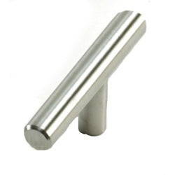 Laurey Melrose Series 87013 Cabinet Knob, 1-1/4 in Projection, Steel, Brushed Satin Nickel
