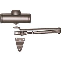 Residential Door Closer 36 Inch Door With Hold Open and 85 Pound Max Bronze