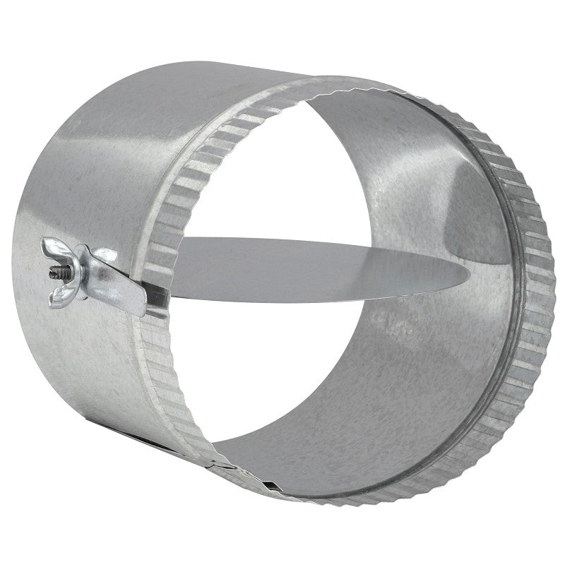 Imperial GV2283 Volume Damper with Sleeve, 6 in Dia, Galvanized (Pack of 16)