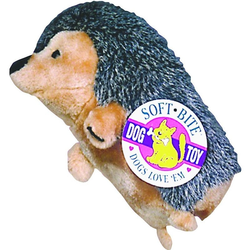 Zoobilee 07610 Dog Toy, L, Hedgehog, Synthetic Fabric, Multi-Color
