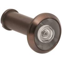 Door Viewer 200 Degree Wide Angle 1/2 Inch Hole Solid Brass Antique Bronze (POS)
