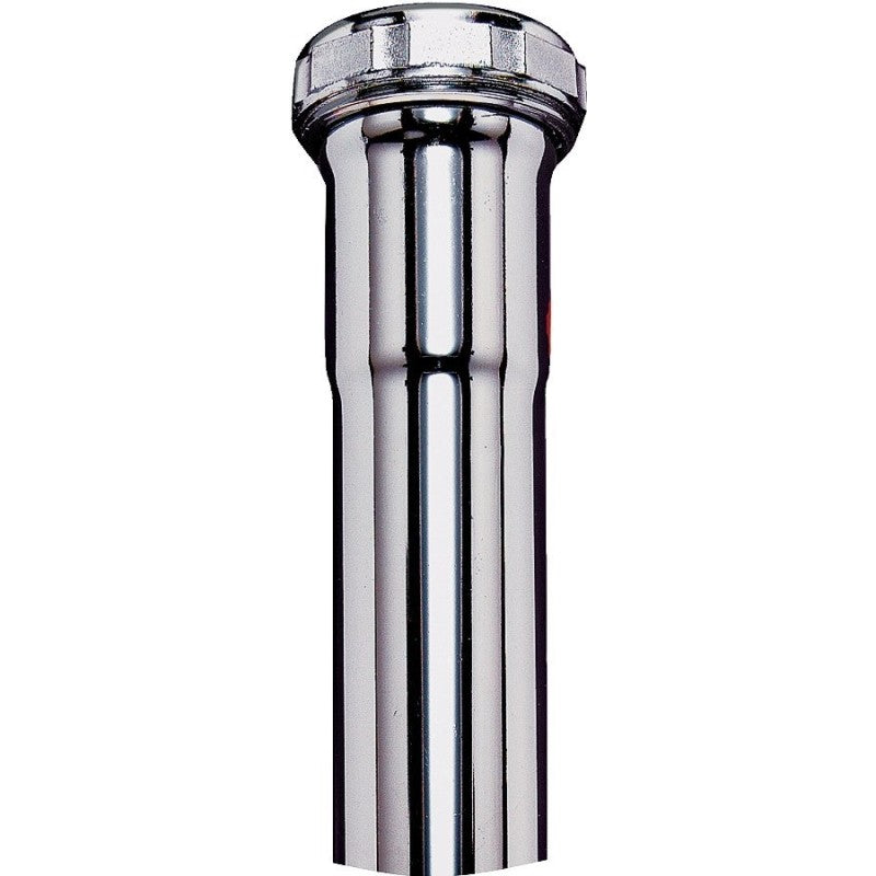 Plumb Pak PP12-6CP Pipe Extension Tube, 1-1/4 in, 6 in L, Slip-Joint, Brass