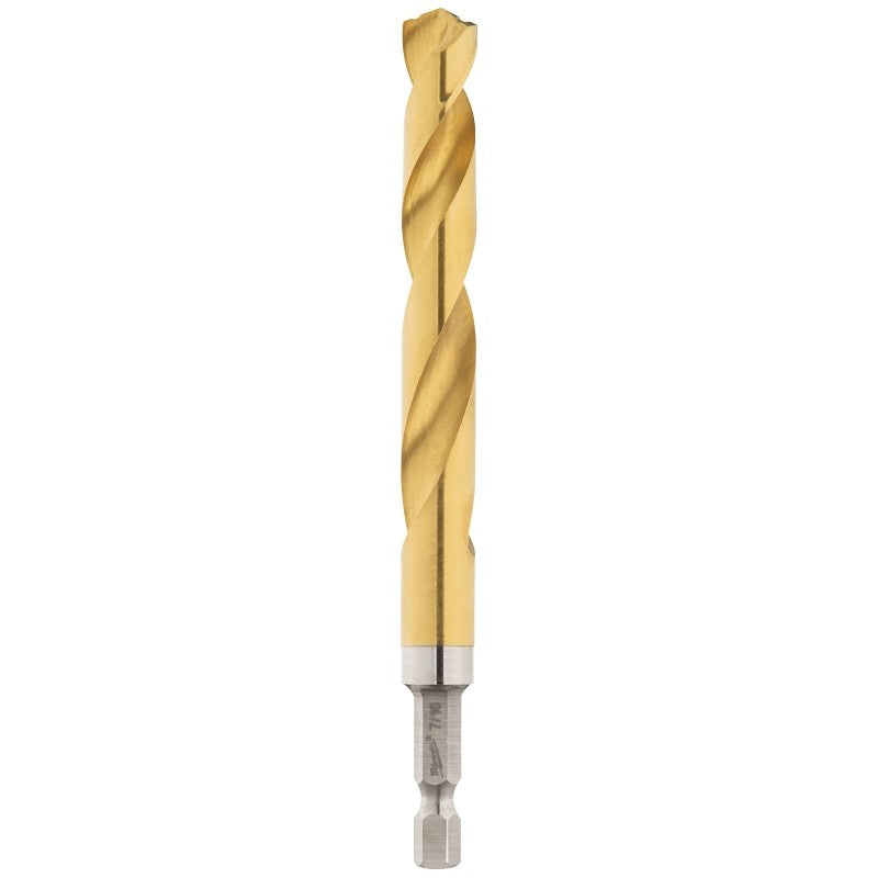 Milwaukee SHOCKWAVE Impact Duty 48-89-4626 Impact-Duty Drill Bit, 29/64 in Dia, 1/4 in Dia Shank, Hex Shank