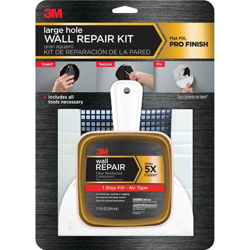 3M LHR-KIT Wall Repair Kit, 12 fl-oz