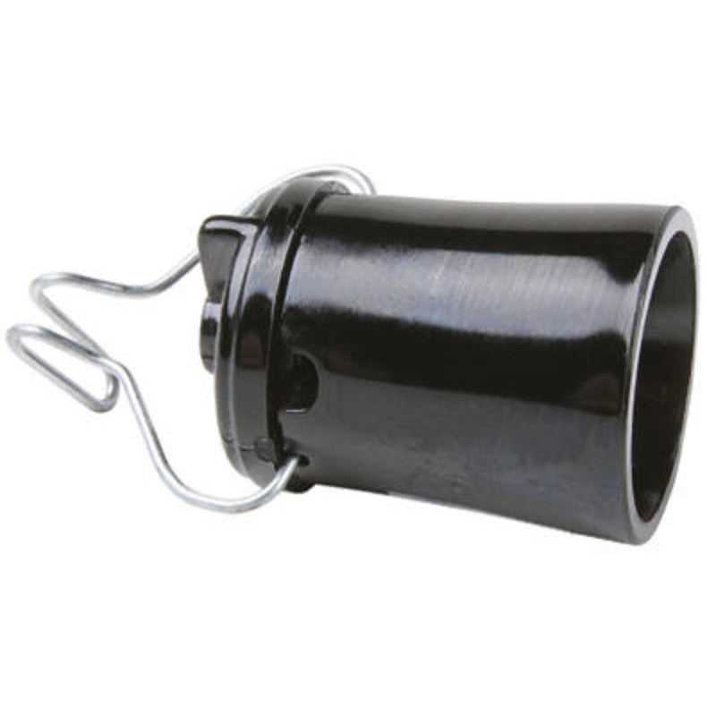 Pass & Seymour 43308CC10 Lamp Holder, 1.44 in L x 2 in H Dimensions, 250 V, 660 W, Phenolic Housing Material, Black