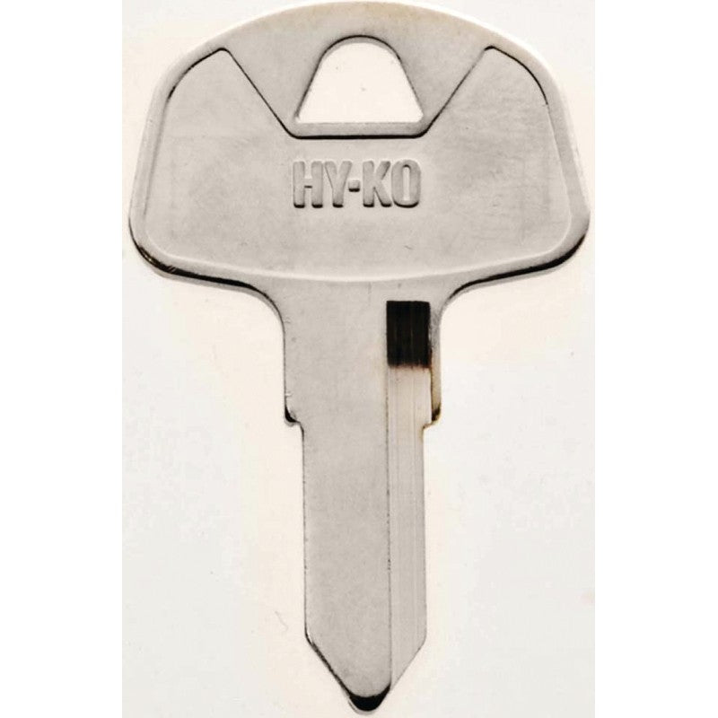 Hy-Ko 11010HD57 Key Blank, Brass, Nickel, For: Honda Vehicle Locks (Pack of 10)