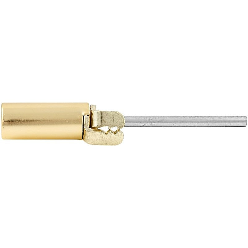 National Hardware V528 Series N208-033 Hinge Pin Door Closer, Automatic, Aluminum/Steel, Brass