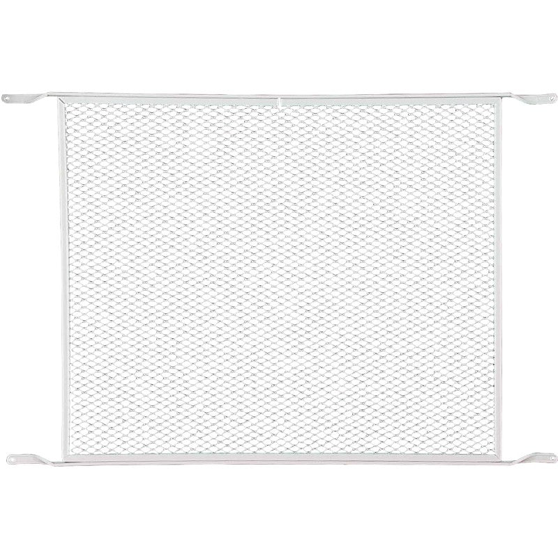 M-D 33365 Door Grill, 20.38 in W, 34-1/4 in H, Aluminum