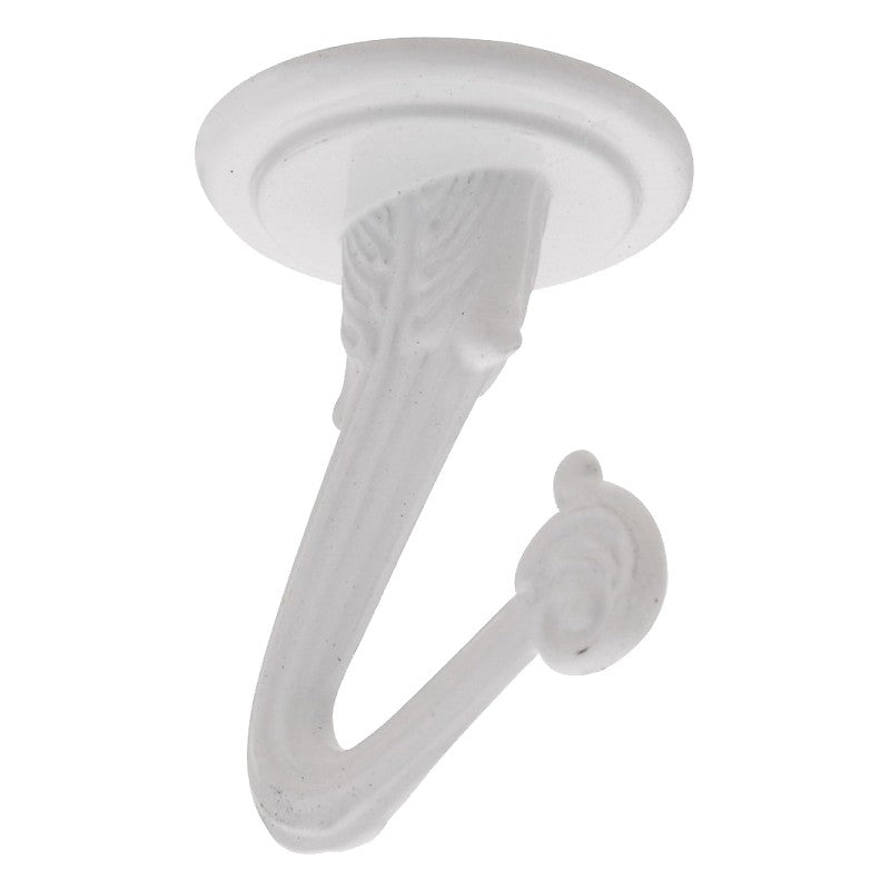 National Hardware V154 Series N249-573 Swag Hook, White, 30 lb, 2/PK