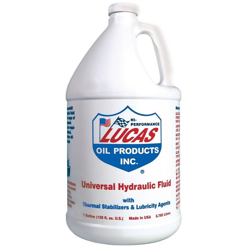 Lucas Oil 10017 Hydraulic and Transmission Fluid, 1 gal Bottle (Pack of 4)
