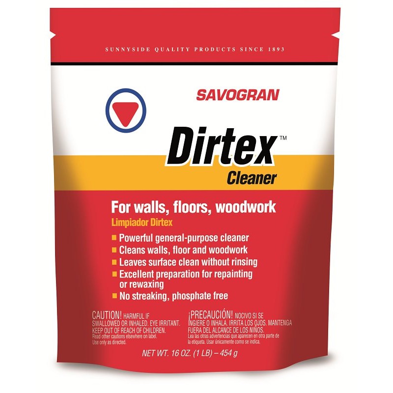 Savogran 10601 Cleaner, 1 lb, Box, Solid, Orange