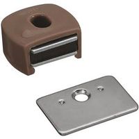 Magnetic Cabinet Catch Tan Plastic