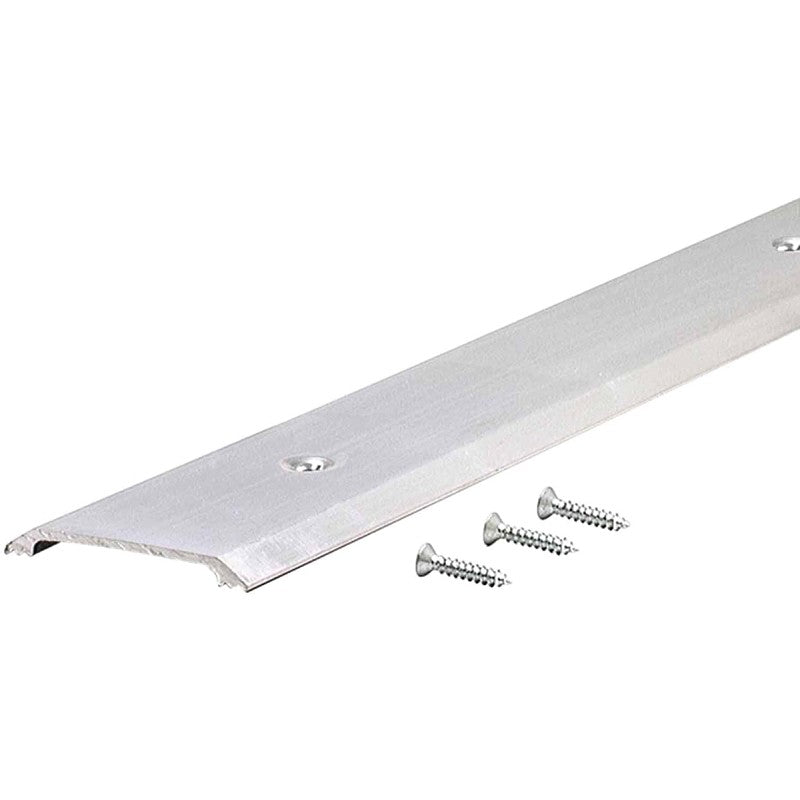 M-D 11072 Saddle Threshold, 36 in L, 2-1/2 in W, Aluminum