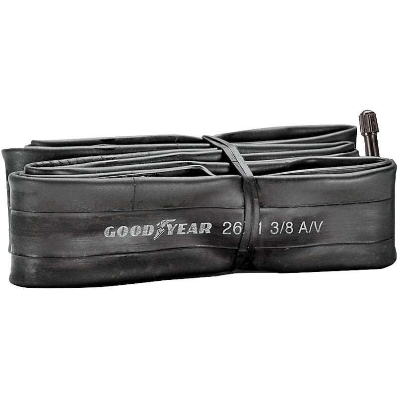 Kent 91080 Bicycle Tube, Butyl Rubber, Black, For: 26 x 1-3/8 in W Bicycle Tires