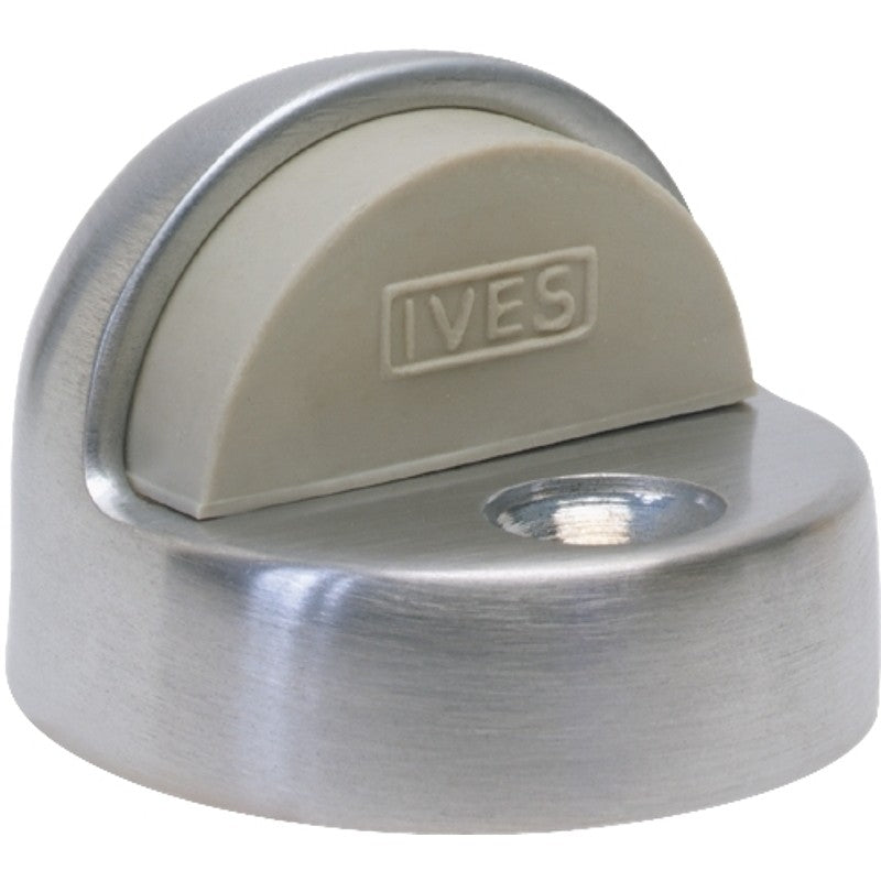 Schlage 438-PA28 Dome Stop, 1-3/4 x 2 in Dia Base, Aluminum