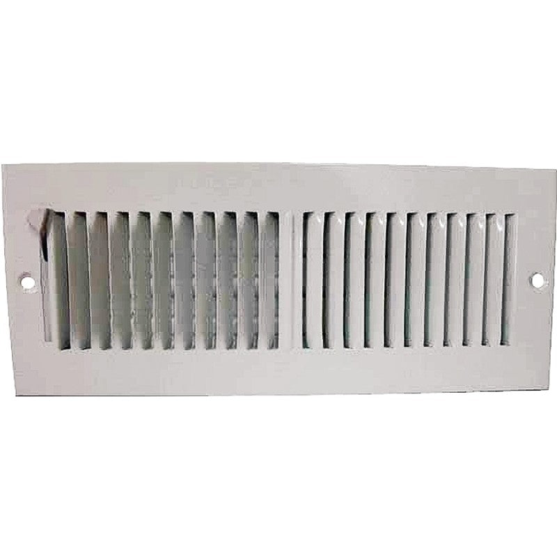 ProSource SW02-12X4 Sidewall Register, Steel, White