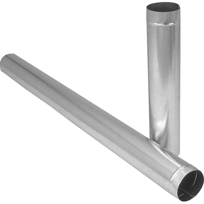 Imperial GV0372-A Round Pipe, 5 in Dia, 30 in L, 30 Gauge, Steel (Pack of 10)