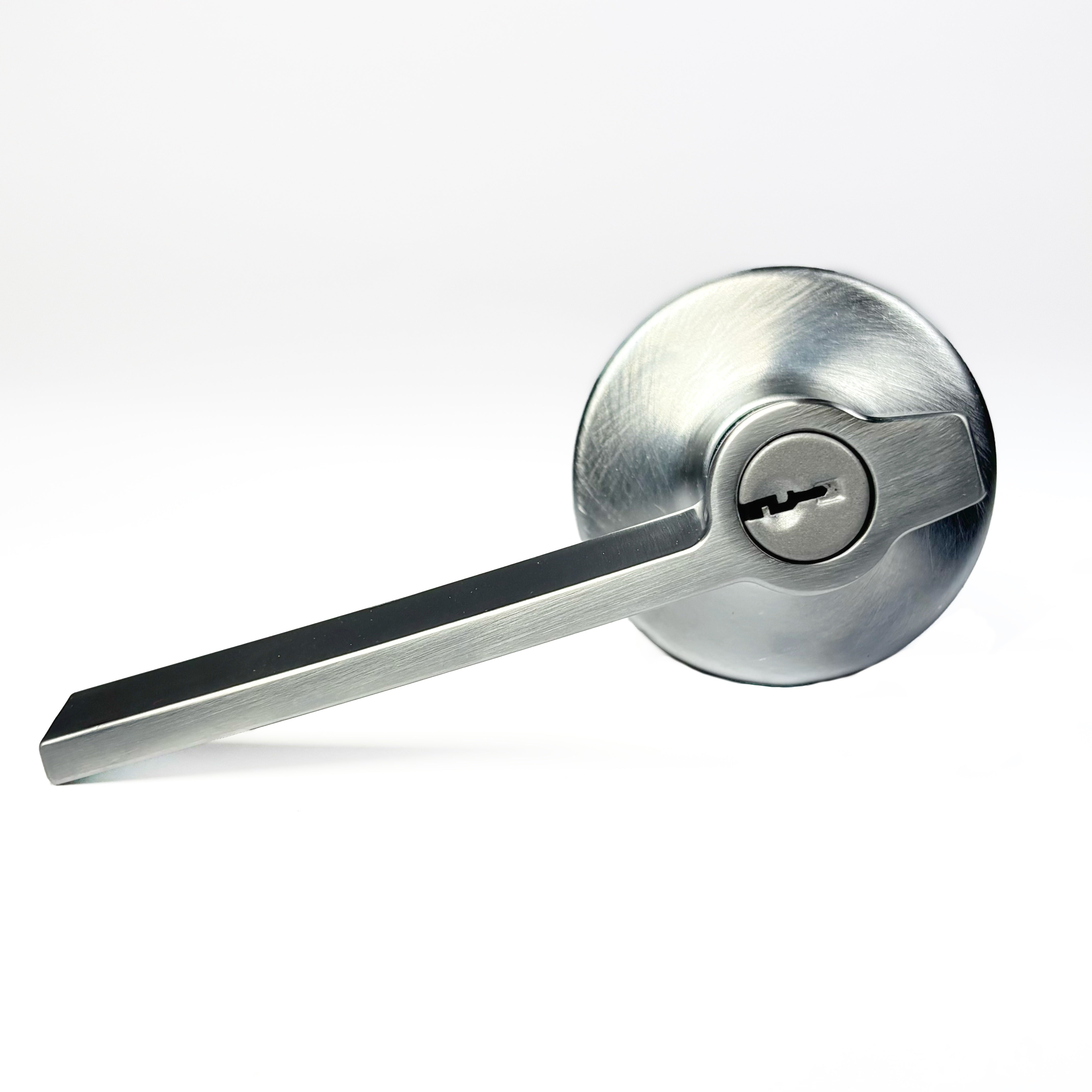 Keyed Entry Leverset Satin Chrome Keyed Differently (POS)