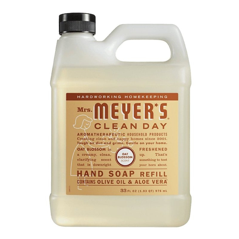 Mrs. Meyer's 11330 Hand Soap Refill, Liquid, 33 fl-oz, Compositions: Sodium Methyl 2-Sulfolaurate