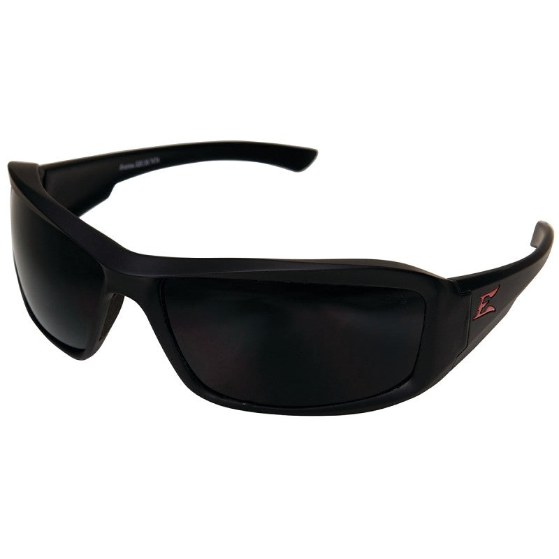 Edge TXB236 Polarized Safety Glasses, Matte Black Frame, Unisex, Polycarbonate Lens, Full Frame, Nylon Frame
