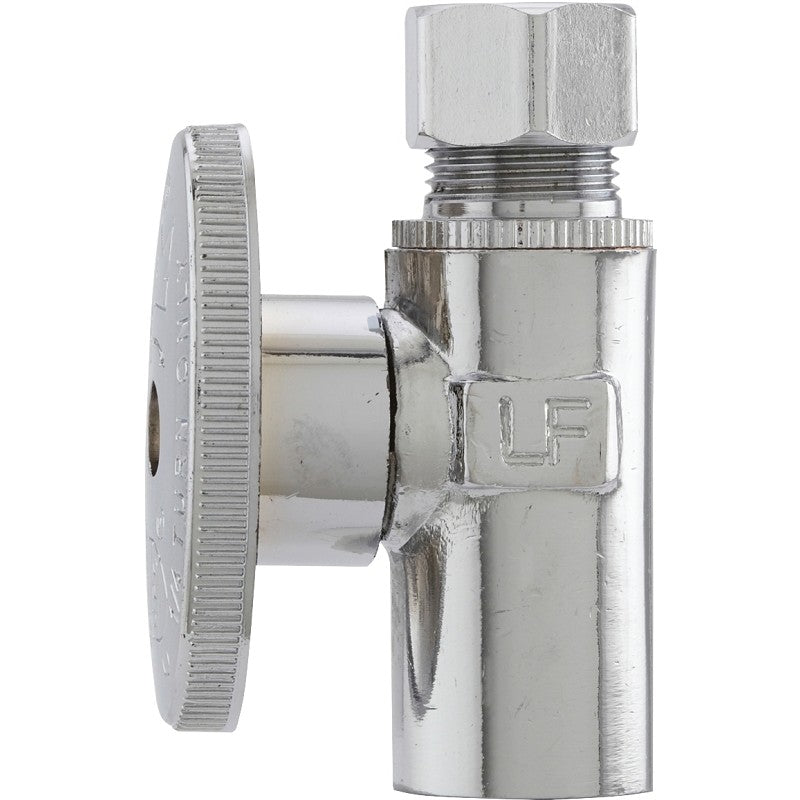 Plumb Pak PP62PCLF Shut-Off Valve, 1/2 x 3/8 in Connection, Sweat x Compression