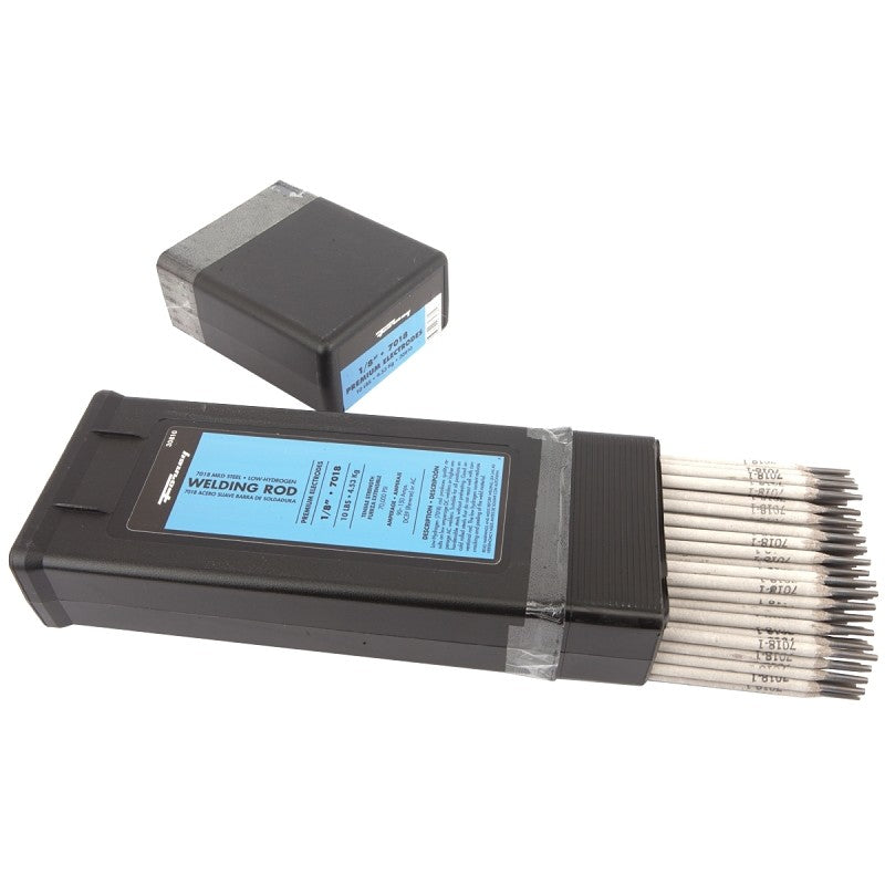 Forney 30810 Stick Electrode, Applicable Materials: Mild Steel, 1/8 in Dia, 14 in L