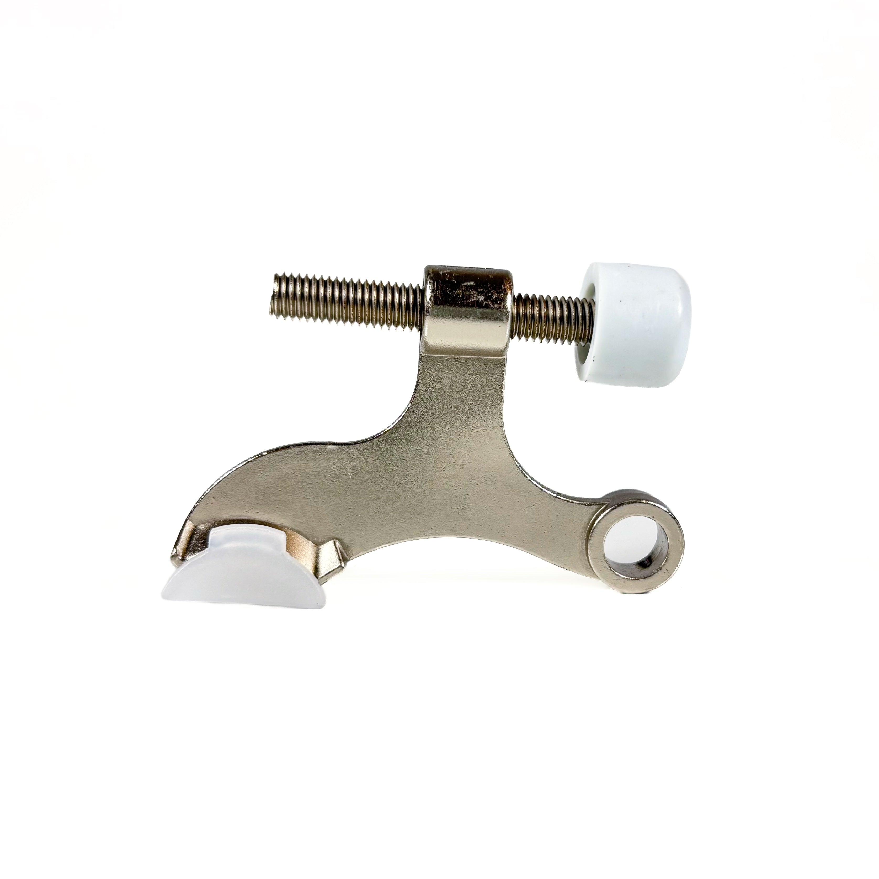 Contoured Hinge Pin Door Stop Satin Nickel (POS)