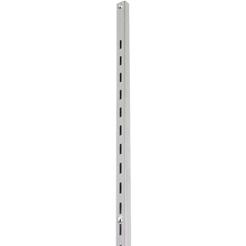 Knape & Vogt 80 80 TI 48 Shelf Standard, 320 lb, 16 ga Thick Material, 5/8 in W, 48 in H, Steel, Titanium (Pack of 10)