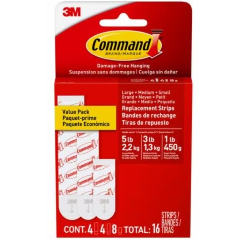 FOAM REPL STRIP ASSORTED