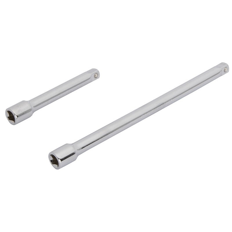 Vulcan TS-2PC-EB1/4 Extension Bar Set, 3 in L, Chrome