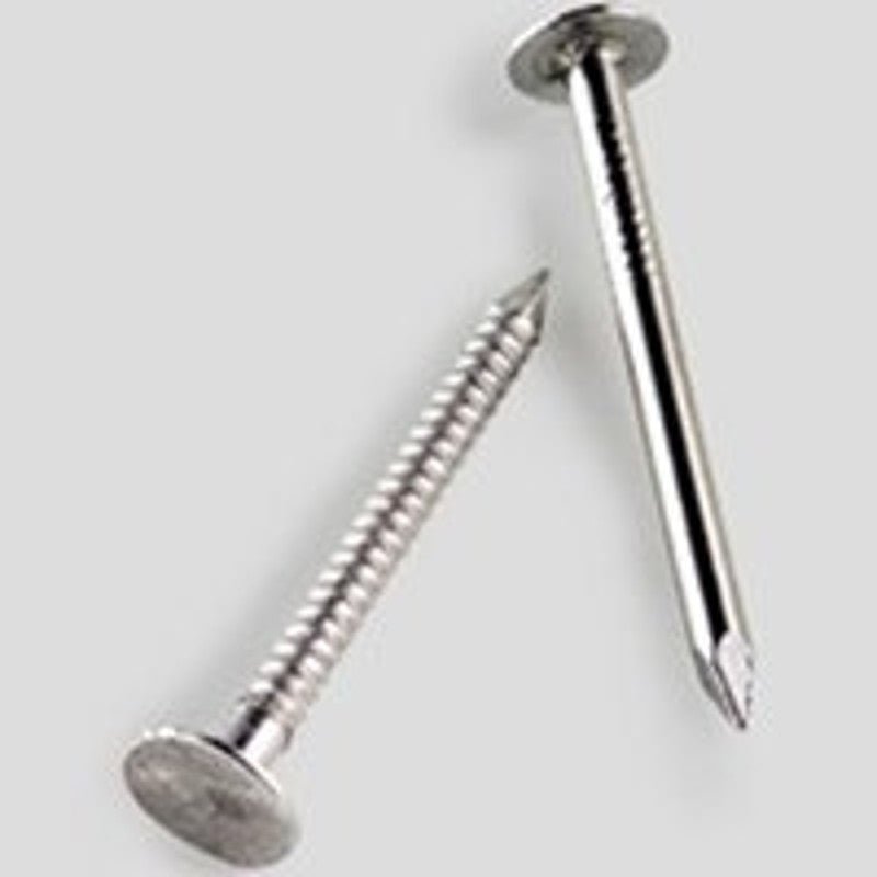 Simpson Strong-Tie S410ARN5 Roofing Nail, 4D Penny, 1-1/2 in L, Full Round Head, Stainless Steel, 10 ga
