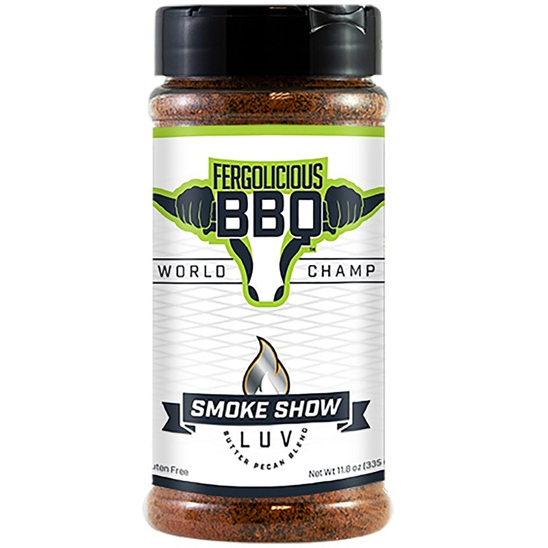 Fergolicious Bbq OW74230 BBQ Rub, Smoke Show LUV, 11.8 oz Bottle