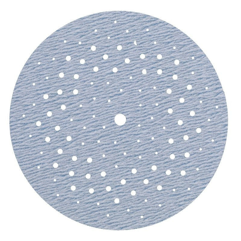 Norton 04038 Sanding Disc, 5 in Dia, 11/16 in Arbor, Coated, P220 Grit, Very Fine, Alumina Ceramic Abrasive, Spiral