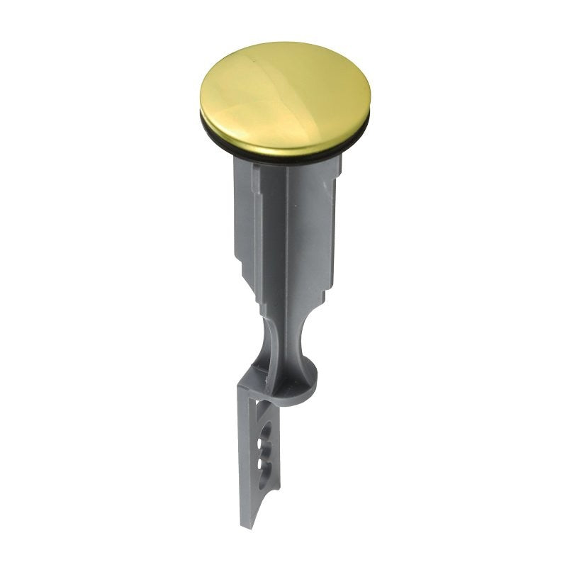 Danco 11044 Bathroom Pop-up Stopper, Plastic, Polished Brass