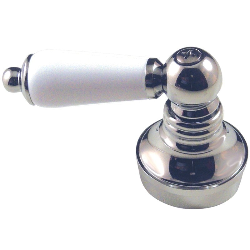 Danco 46010 Faucet Handle, Zinc, Chrome Plated, For: Universal Single Handle Bathroom Sink and Kitchen Sink Faucets