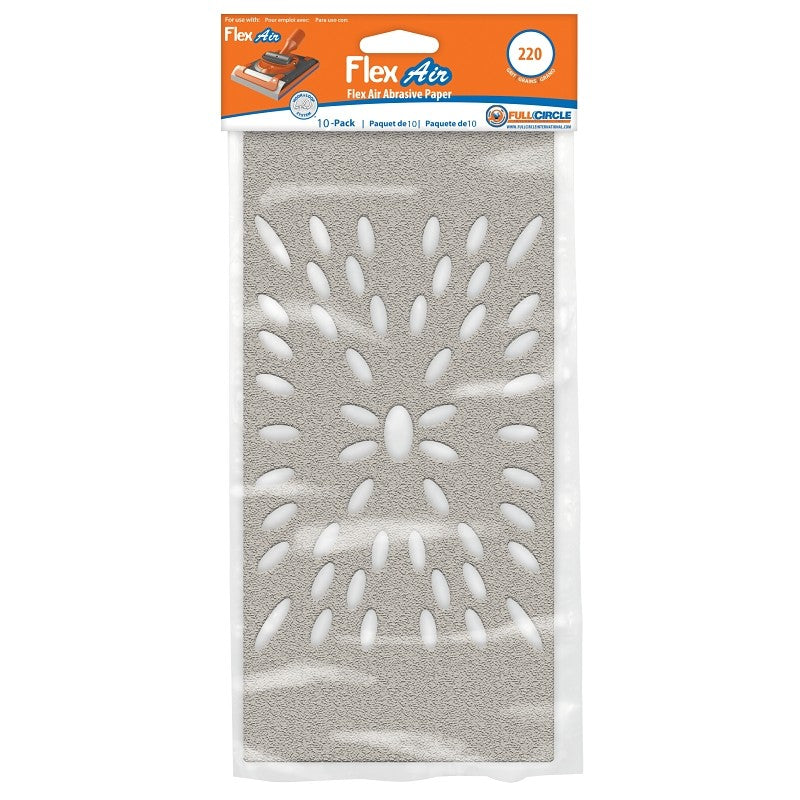 Full Circle FLEXAIR 220 Sand Paper, For: Flex Air Sanding Tools, Foam