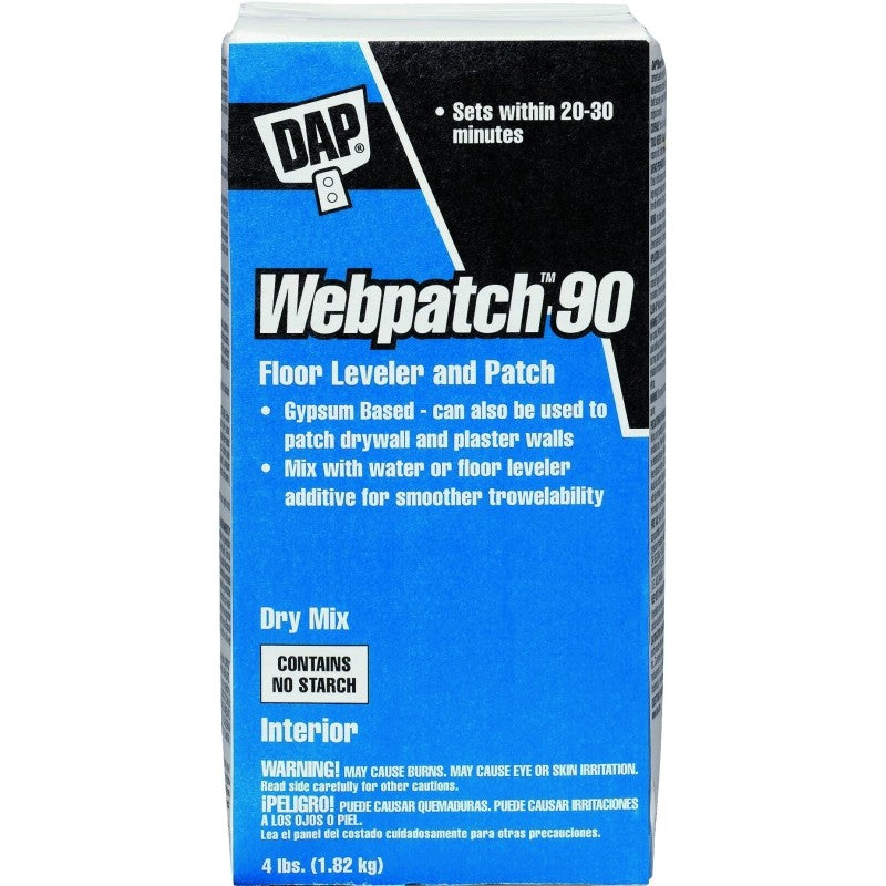 DAP Webpatch 90 Series 10314 Floor Leveler and Patch, Off-White, 4 lb Tub