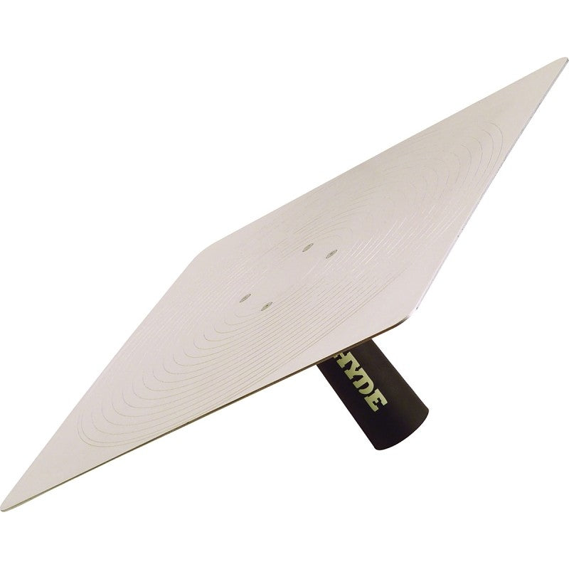 Hyde MAXXGRIP PRO Series 09073 Hawk, 13 in L Blade, 13 in W Blade, Aluminum, Rubber Handle